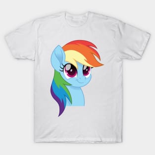 Rainbow Dash portrait T-Shirt